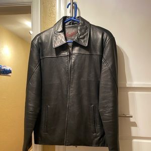 Leather jacket from Nordstrom’s warm and clean